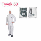 คลุมทิ้งด้วยฮู้ดชุดป้องกันโรงงานความปลอดภัยของโรงพยาบาลเสื้อผ้า (สีขาว, 175 / XL) ผู้ผลิต